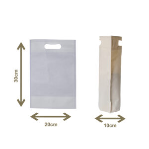 Bolsa de friselina 20 × 30 × 10 cm