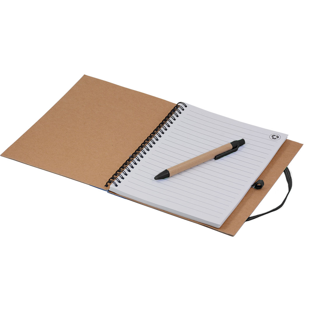 Libreta Espiral Eco Tierra con Bolígrafo A5