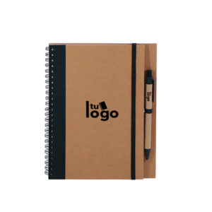 Libreta Espiral Eco Tierra con Bolígrafo B6