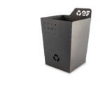 Papelero EcoFold Acero