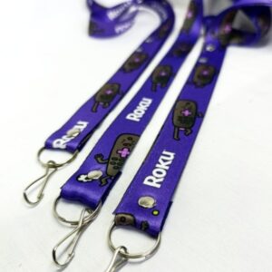 Lanyard personalizado con aro y mosquetón